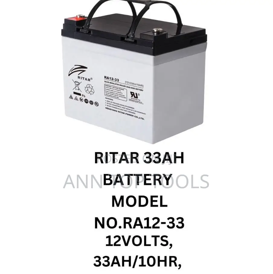 Ritar 33ah 12v Solar Battery