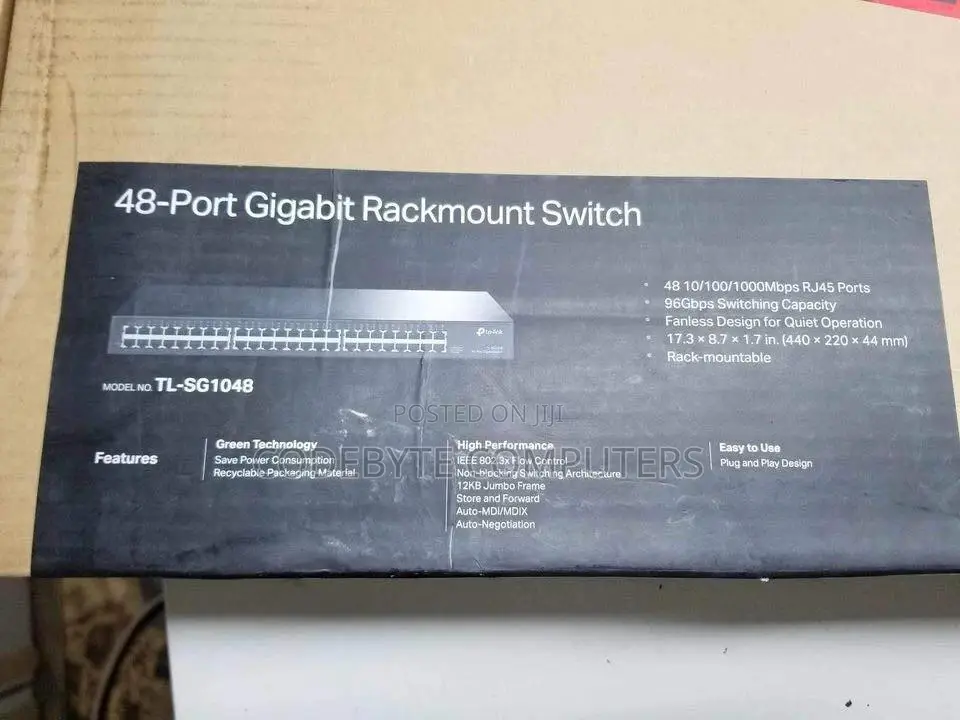 TP LINK TL-SG1048 48-Port 10/100mbps Rackmount Switch