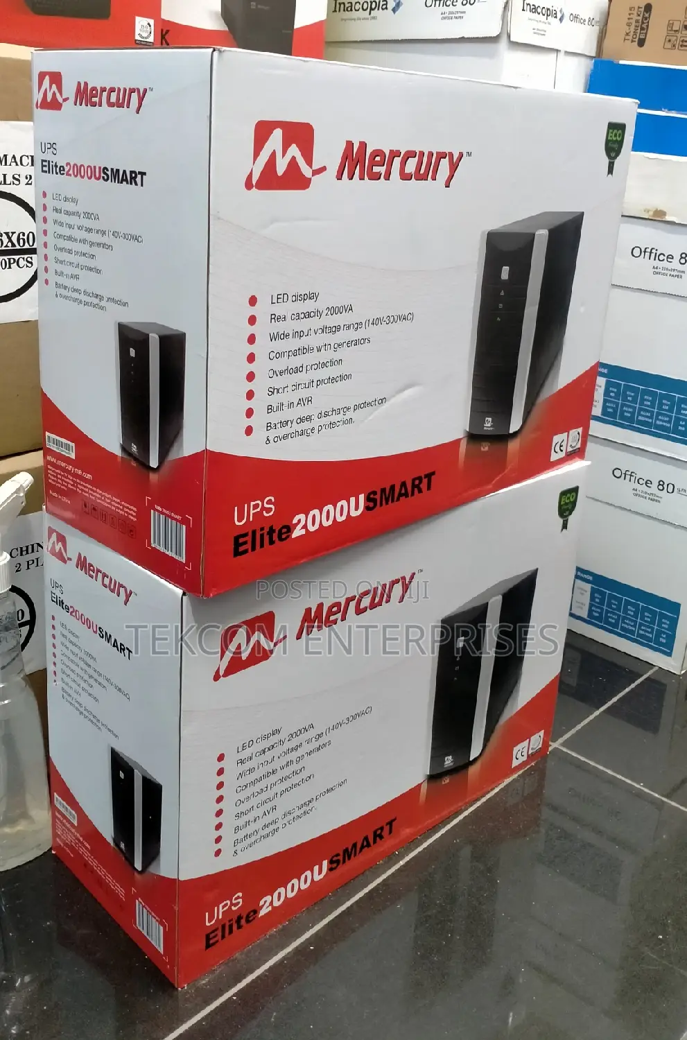 Mercury Elite Smart 2000va/2kva !! Mercury 2000va/2kva Ups !