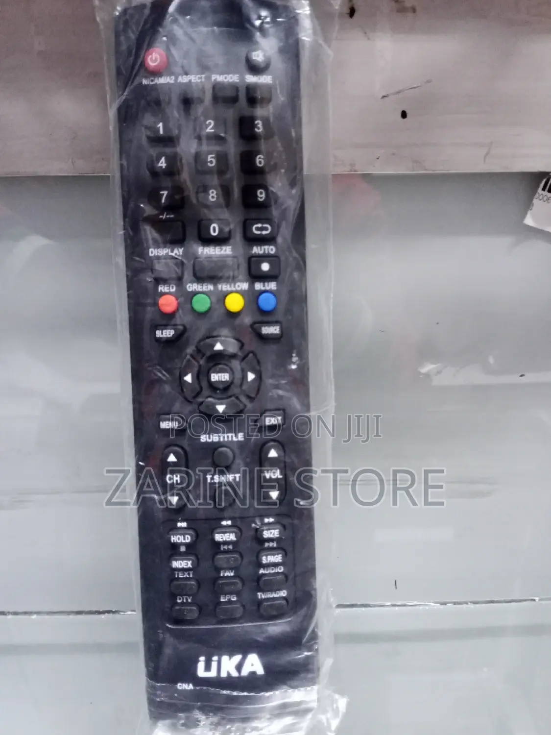 Uka Digital Tv Remote- Ring Buttons