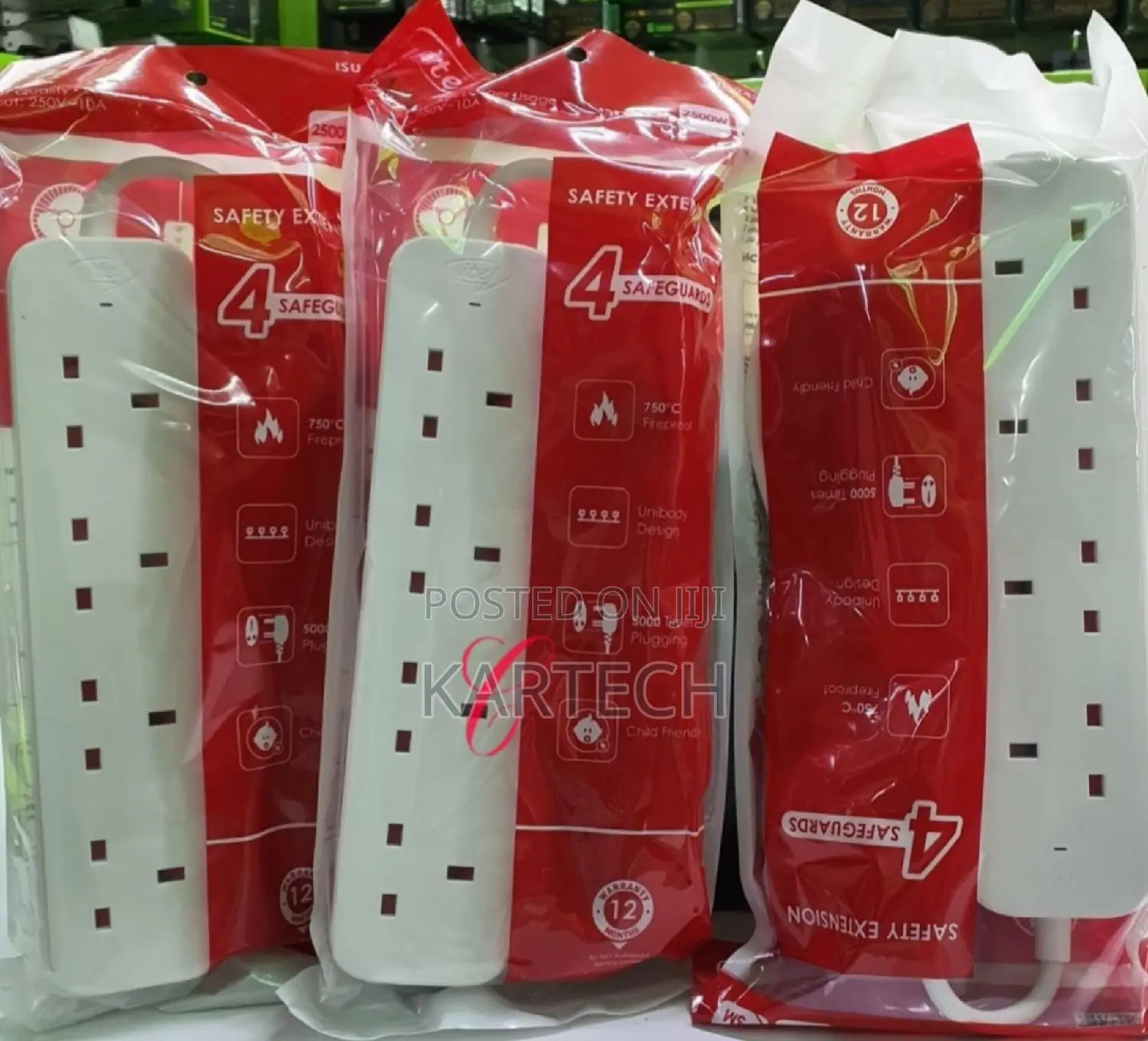 Itel 4 Way Extensions With 3M Cable Available