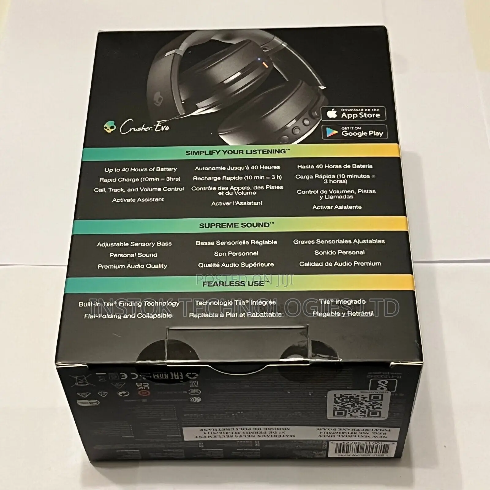 Skullcandy Crusher Evo Wireless Over-Ear Headphones