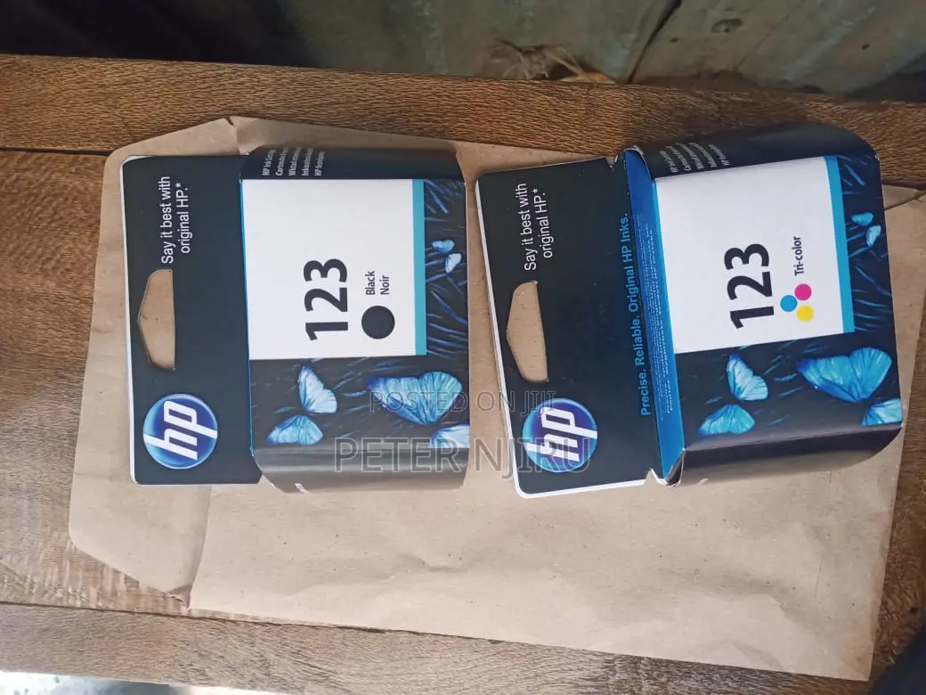 Genuine Hp 123 Catrdges