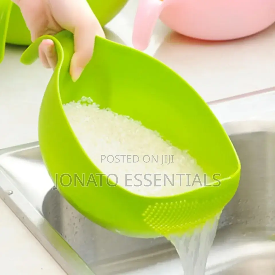 Multipurpose Plastic Rice or Cereal Strainer