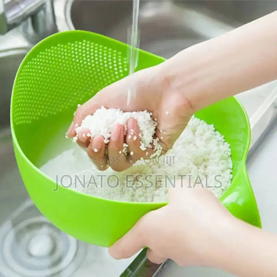 Multipurpose Plastic Rice or Cereal Strainer