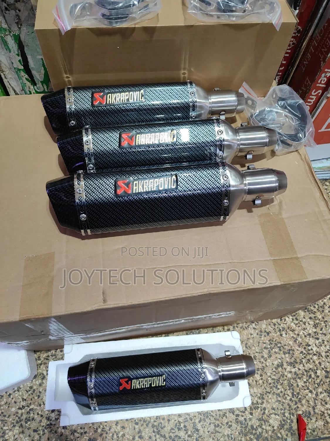 Sport Akrapovic Exhaust 150 Cc - 1000cc