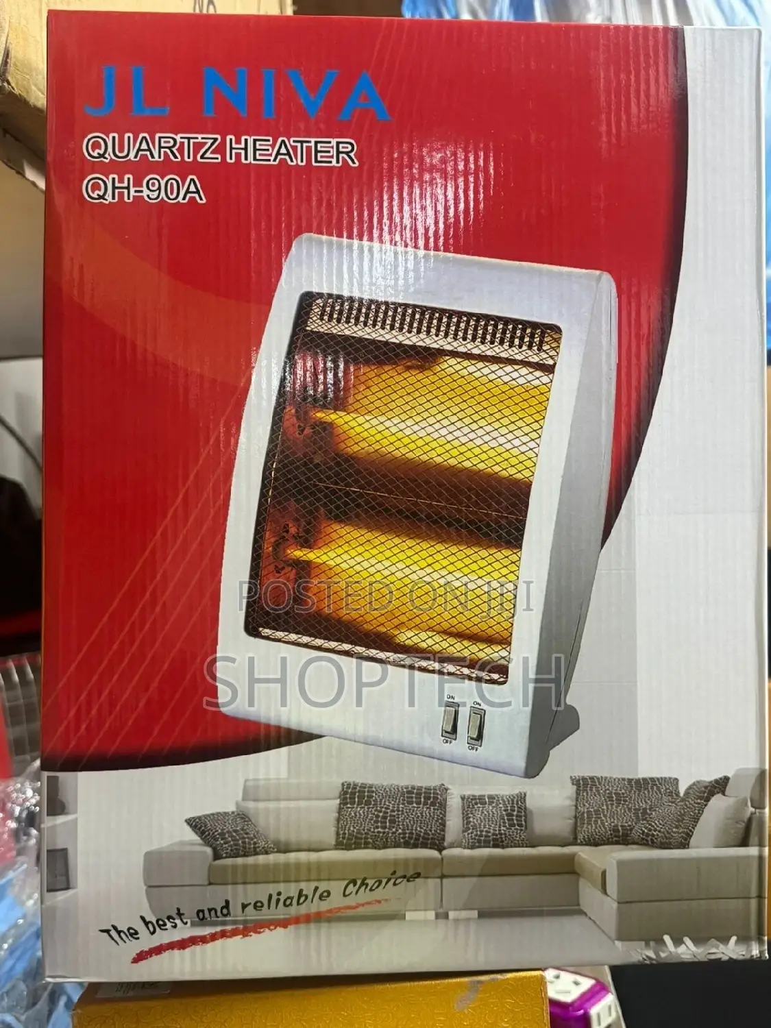 2 Bar Heat Settings Room Heater
