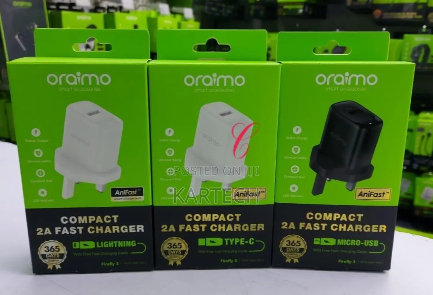 Oraimo Firefly 3 U66s Charger