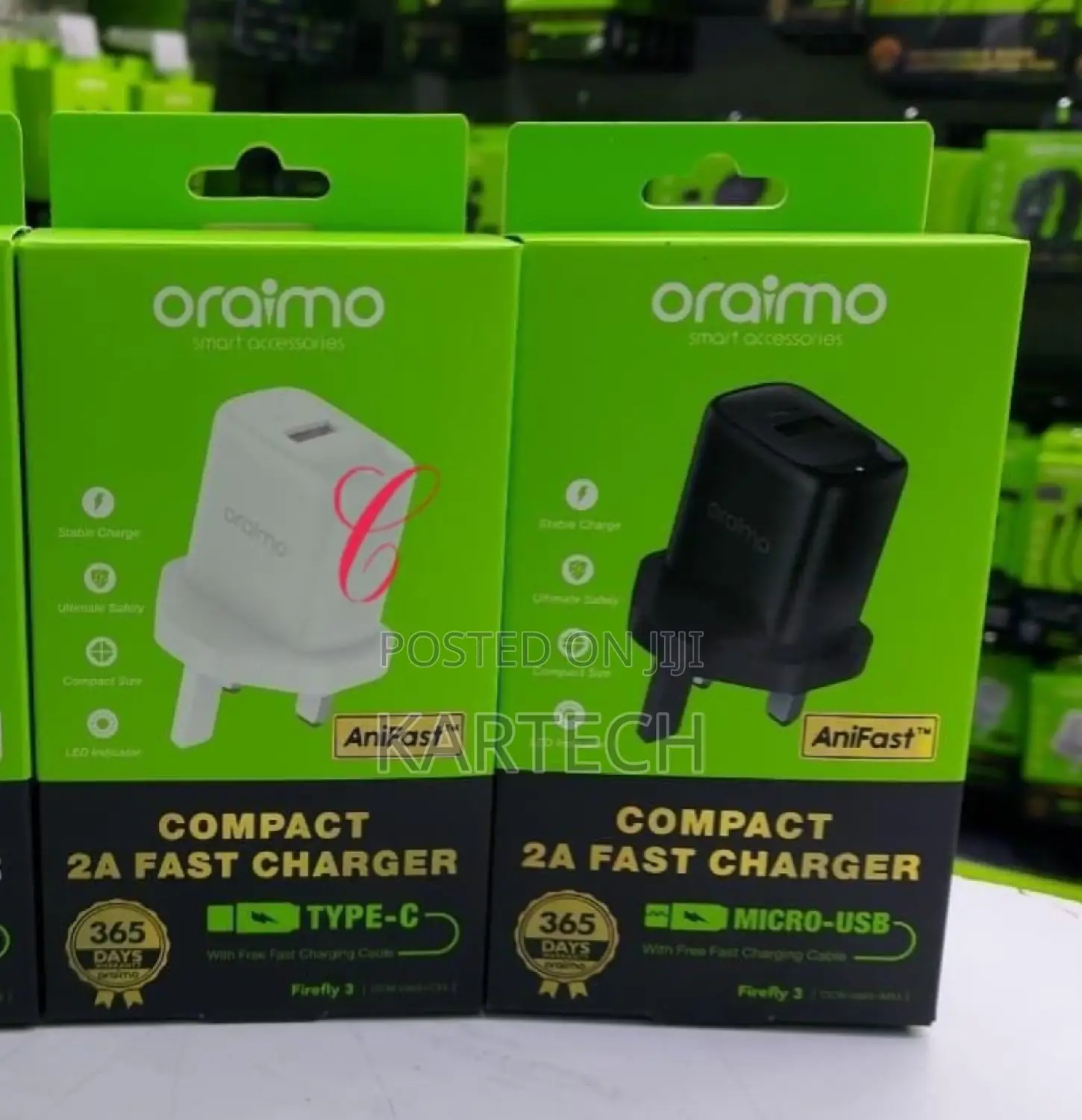 Oraimo Firefly 3 U66s Charger