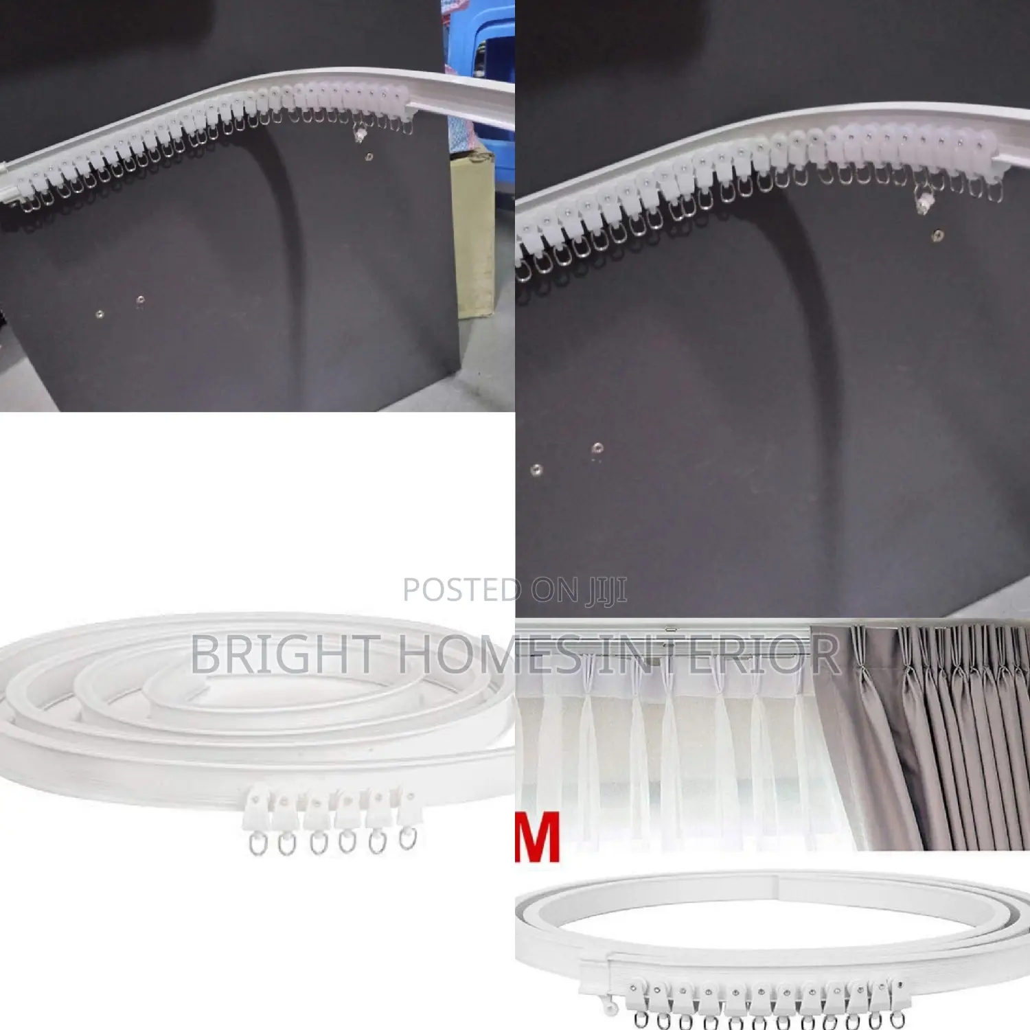 Bendable Curtain Rails Hospital Rails Mosquito Net Rails