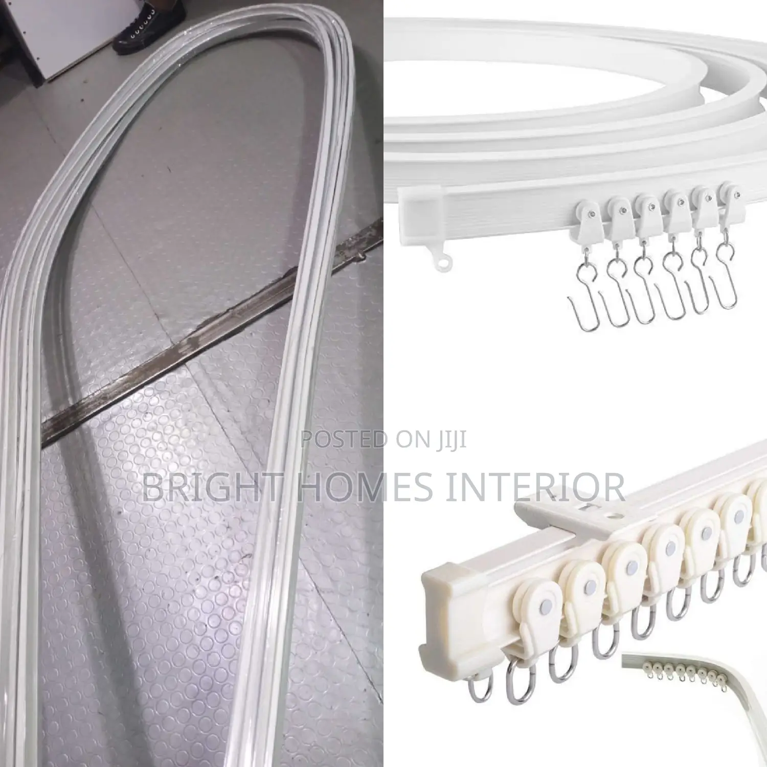Bendable Curtain Rails Hospital Rails Mosquito Net Rails