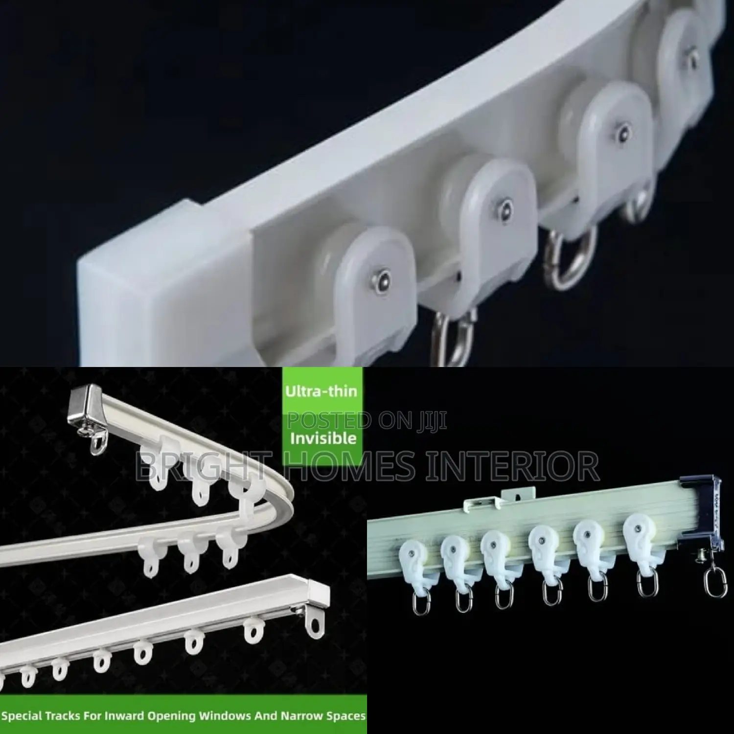 Bendable Curtain Rails Hospital Rails Mosquito Net Rails