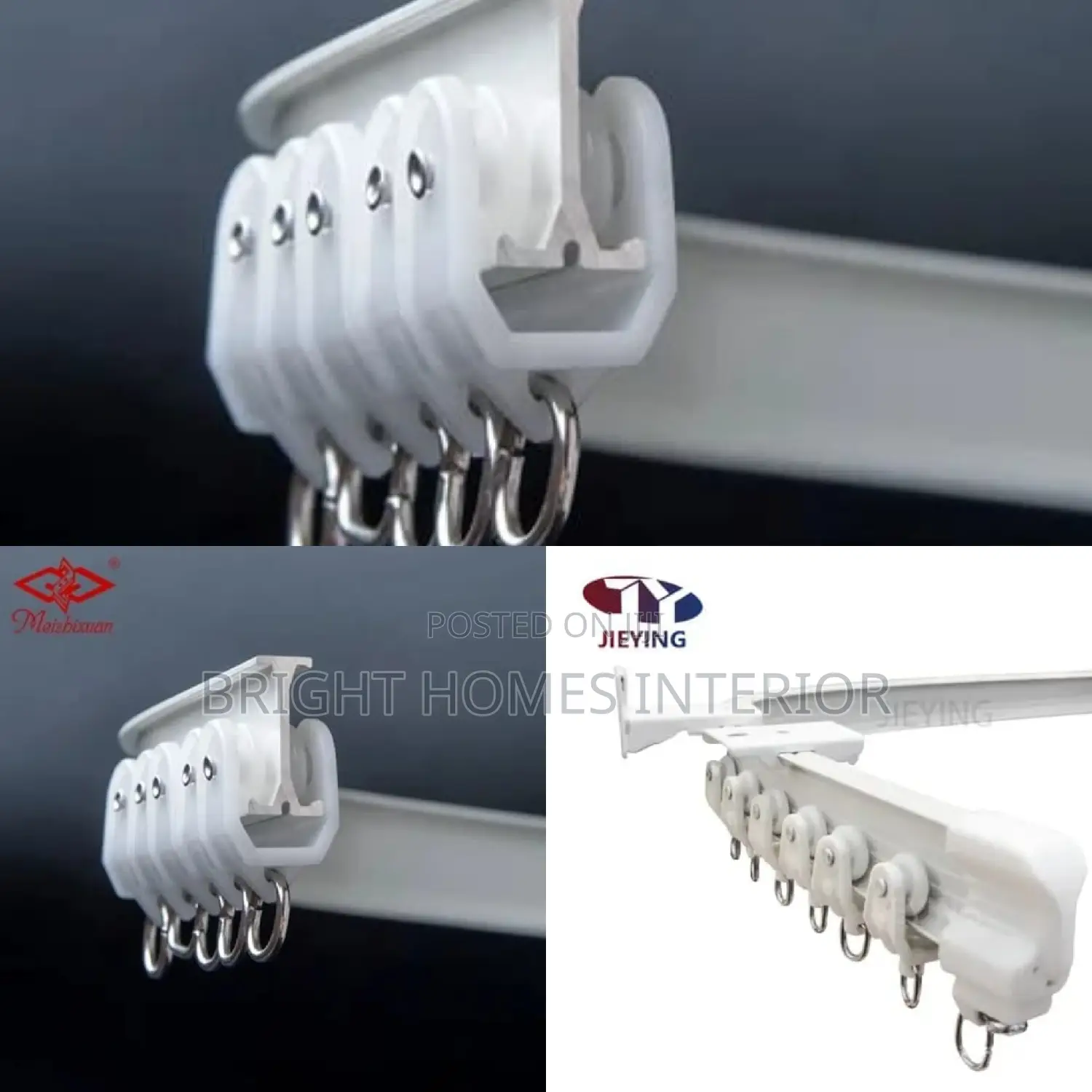 Bendable Curtain Rails Hospital Rails Mosquito Net Rails