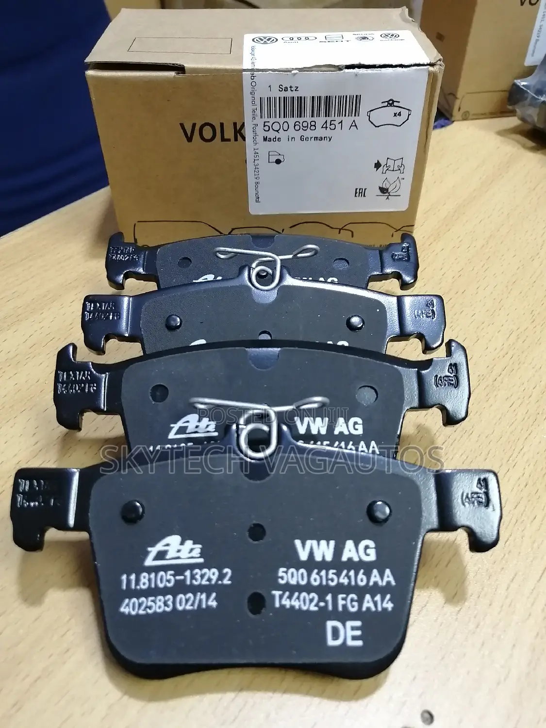 Volkswagen/Audi Rear Brake Pad