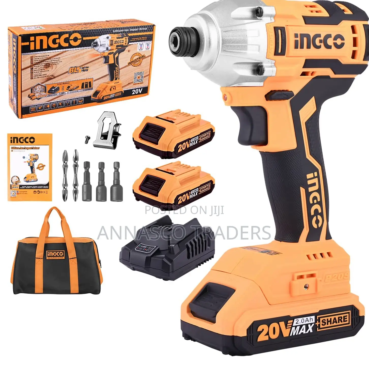 Ingco Quality Cirli2002 Lithium-Ion Impact Driver 20V
