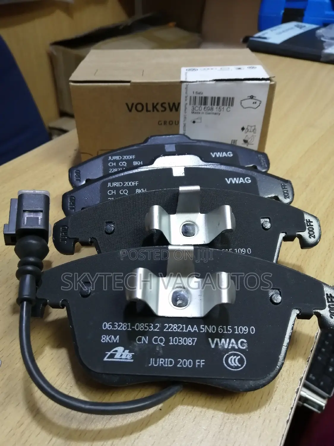 Volkswagen Front Brake Pad Tiguan/Golf/Passat
