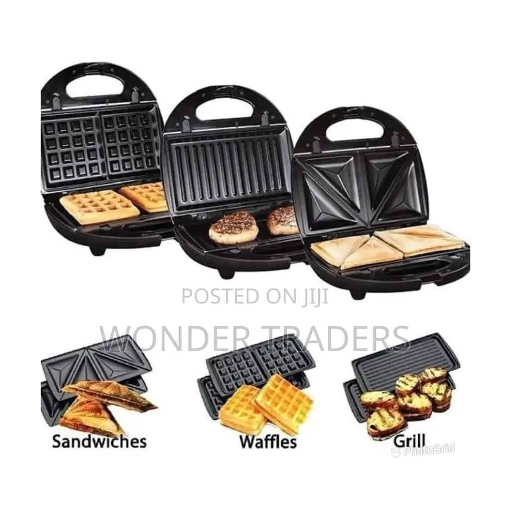 Sandwich Maker, 3in1 Sandwich Maker