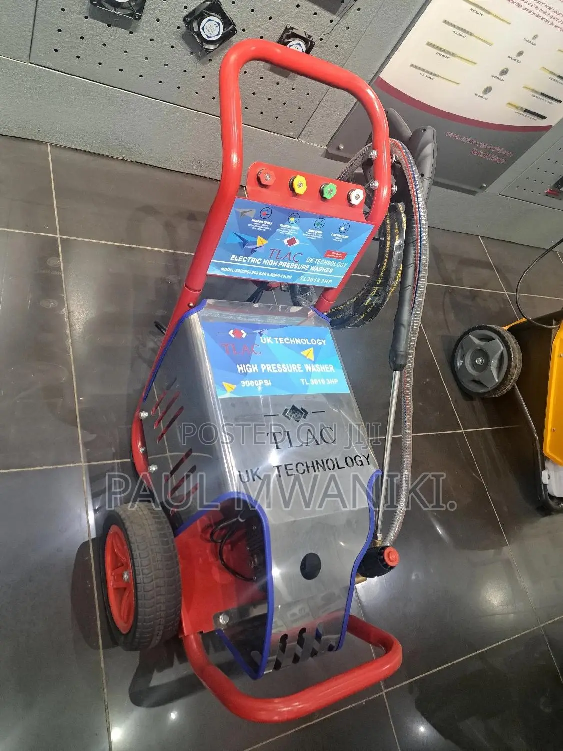 Electric High Pressure Washer.