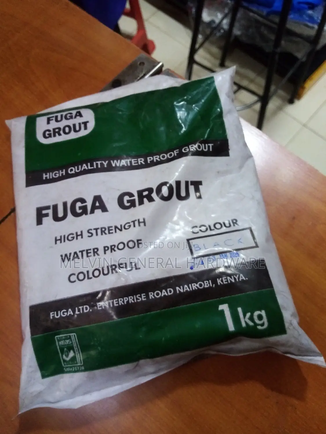 Fuga Black Grout 1kg