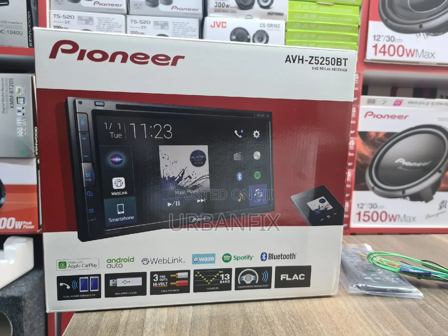 Pioneer Android Car Radio AVH-Z5250BT With Weblink, Usb Etc