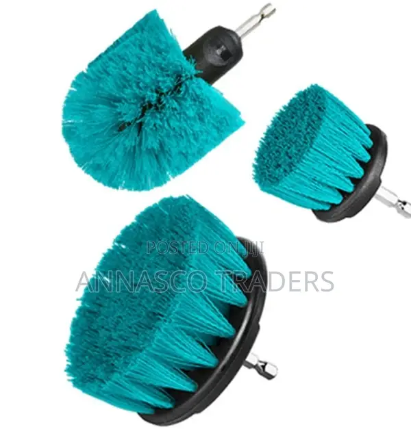 TOTAL TACM3001 3 PCS Medium Bristle Brush Set