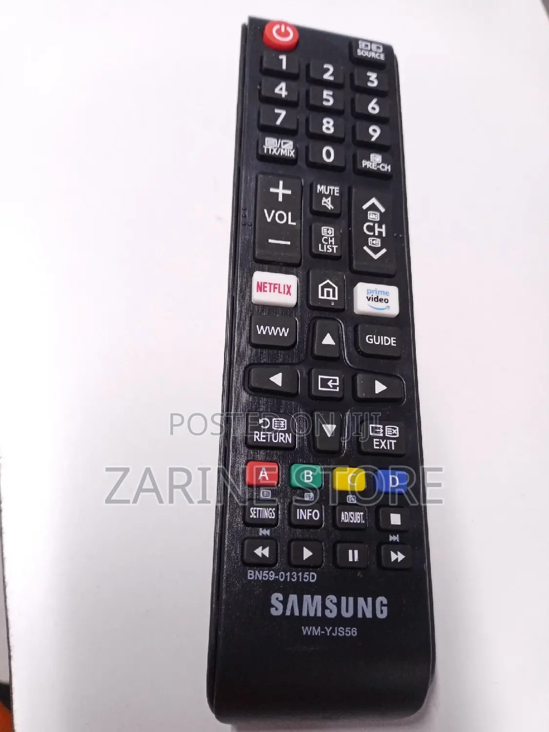Samsung Smart Tv Remote Wm-Yjs56, Bn59-01315d