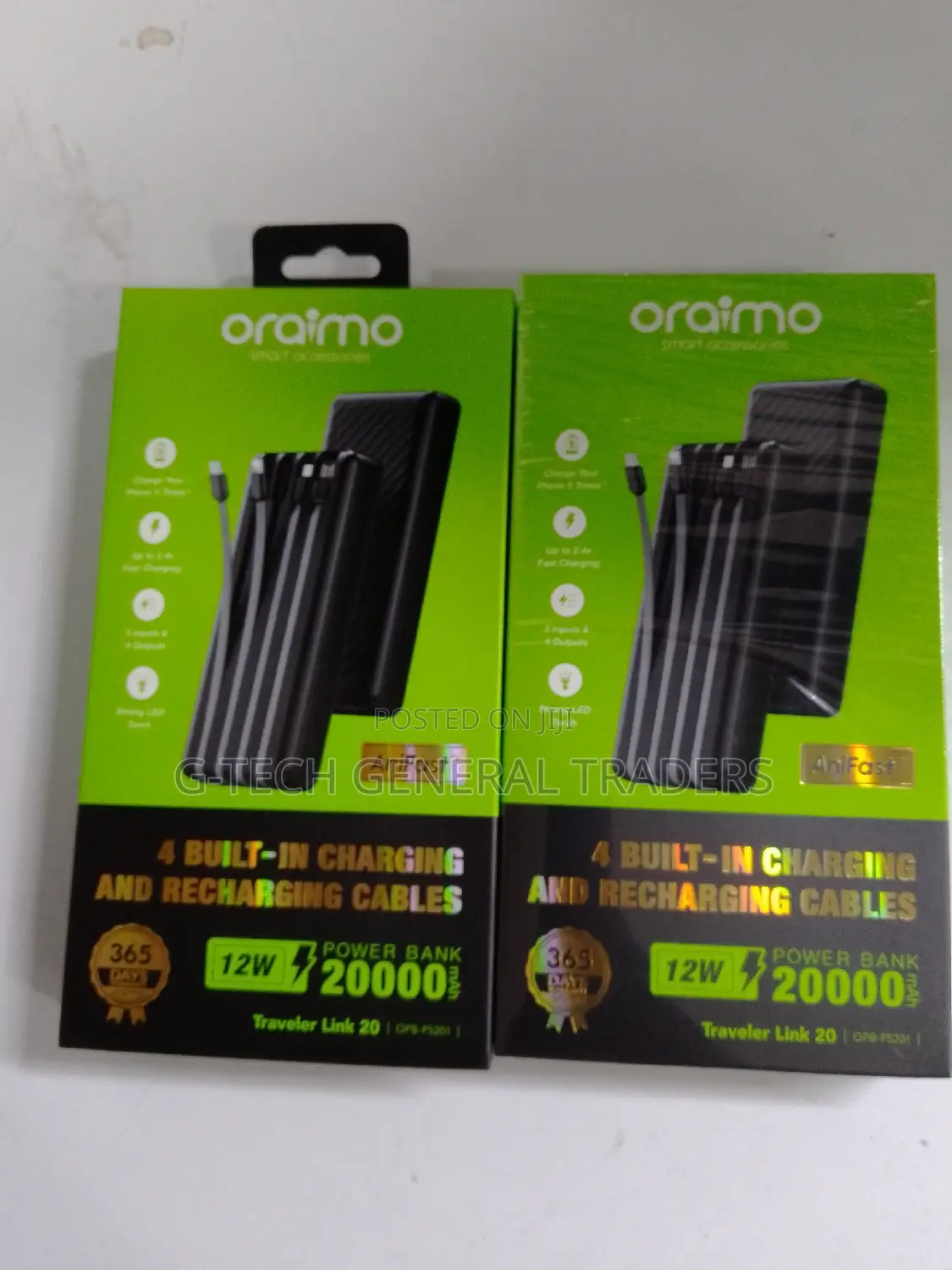 Oraimo! Oraimo 12w 20000mah Powerbank