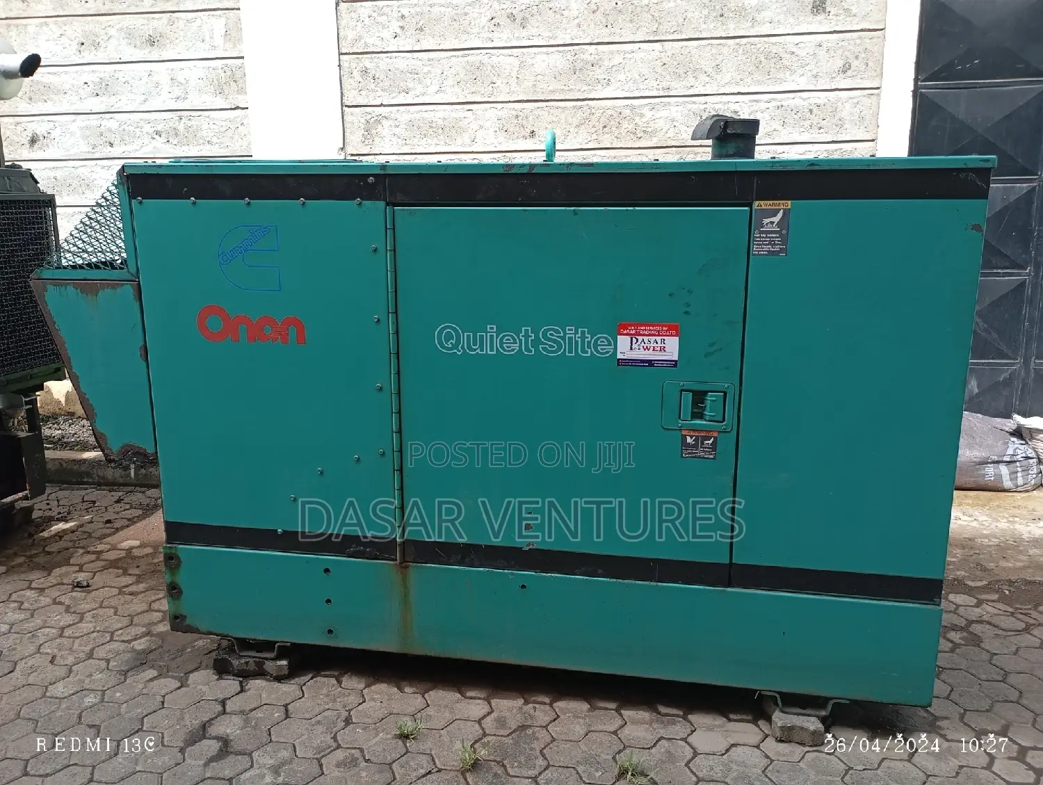 Generator 20kva Cummins - Ex Uk