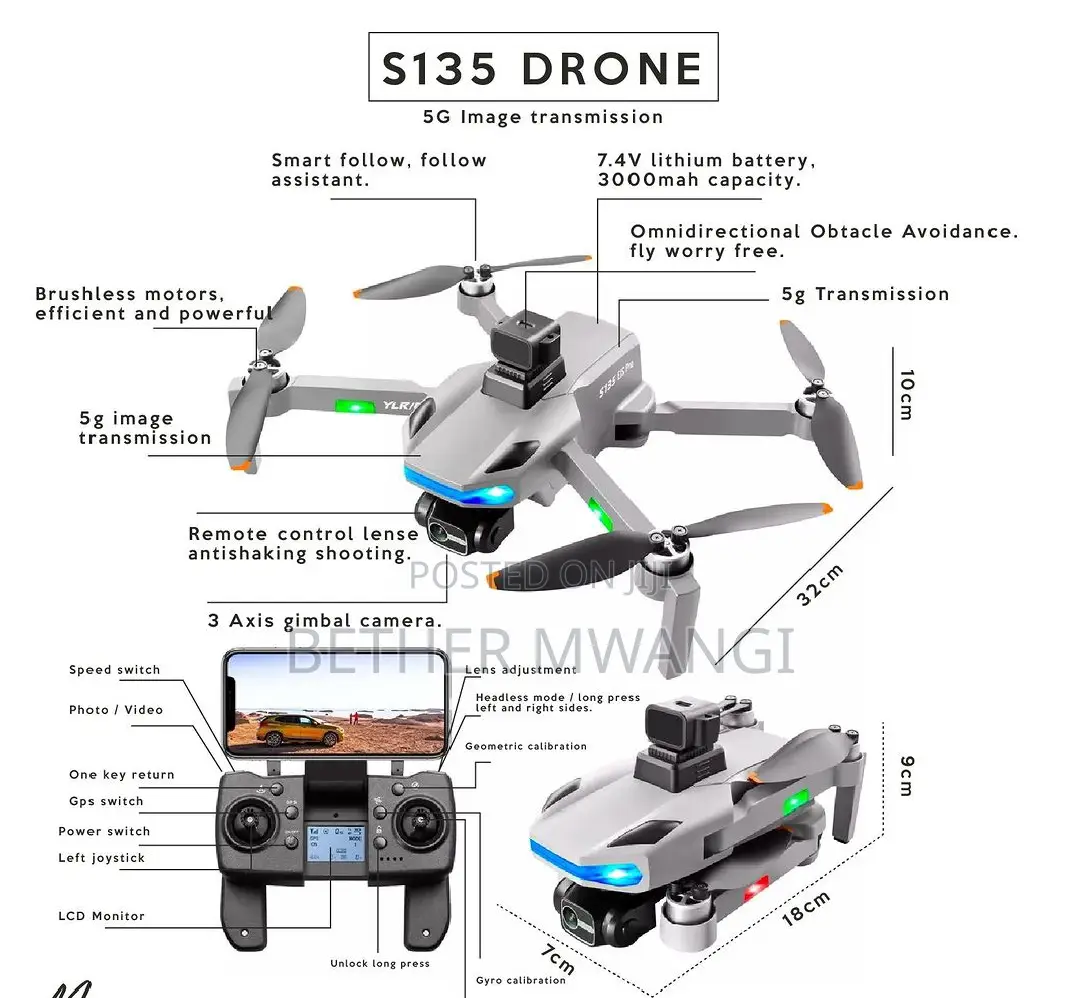 Dual Shooting Drone in Kenya