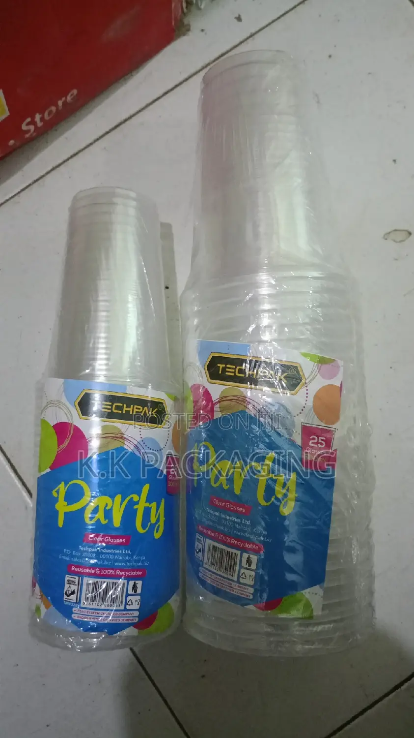 Clear 300ml Plastic Cups