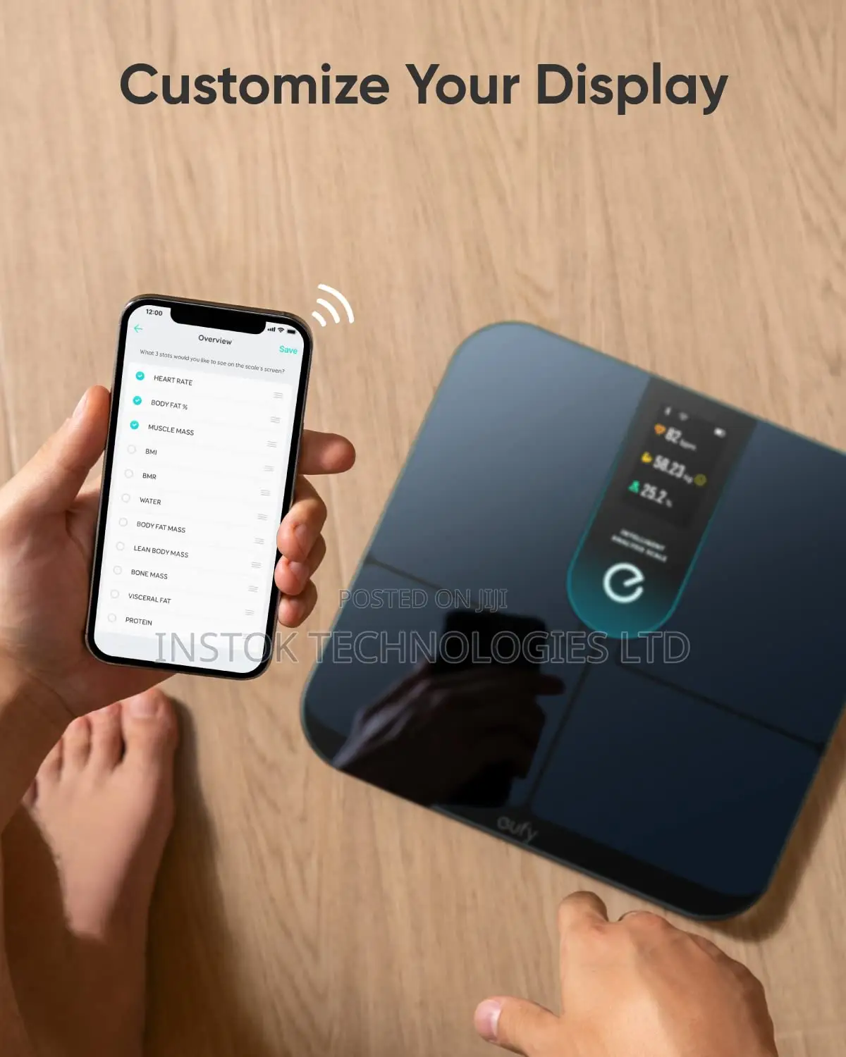Eufy Weight Scale P3, Wi-Fi Fitness Tracking Smart Scale
