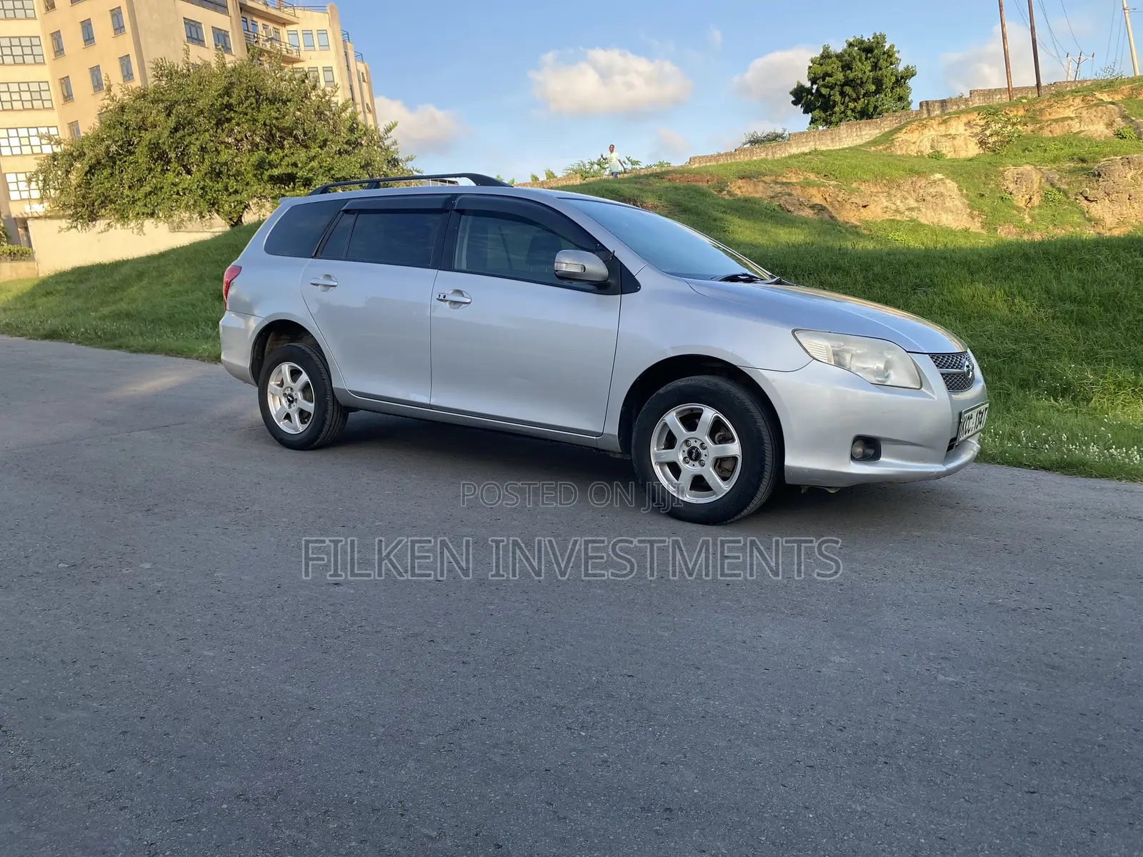 Toyota Corolla Fielder 2009 Silver