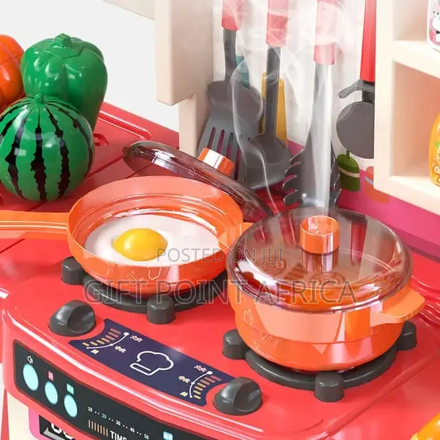 95 Cm,73 Pieces Kids Spraying Kitchen Set