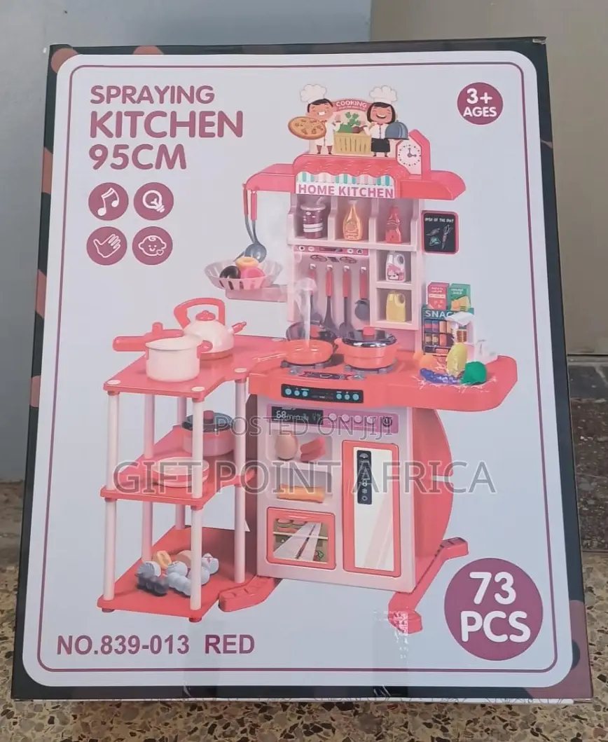95cm,73 Pieces Kids Spraying Kitchen Set