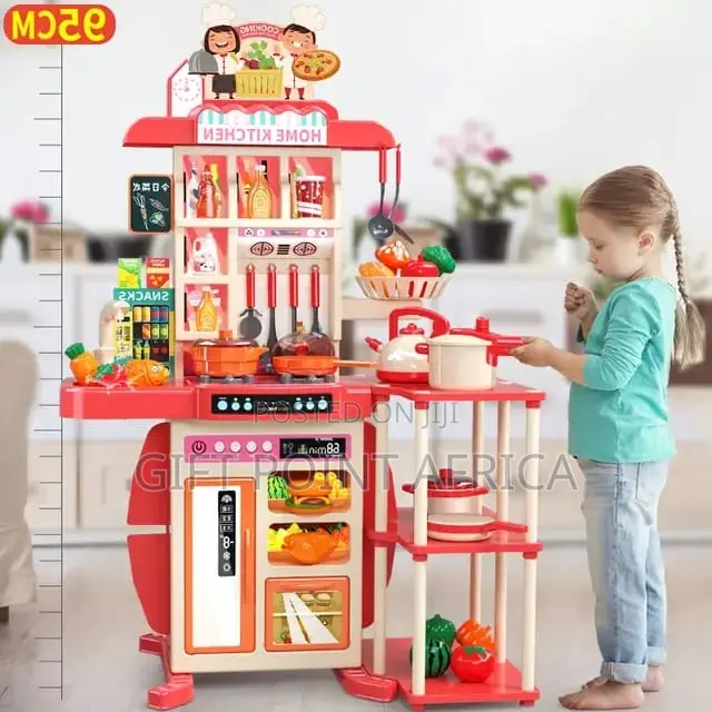 95cm,73 Pieces Kids Spraying Kitchen Set