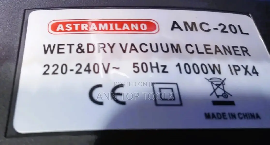 Astramilano 20L Vacuum Cleaner