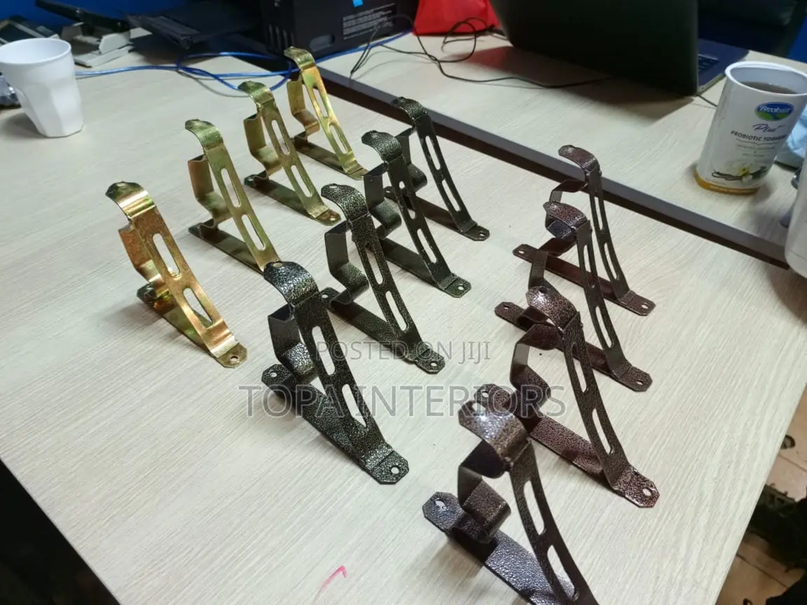 Wall Brackets for Mounting Curtain Rods