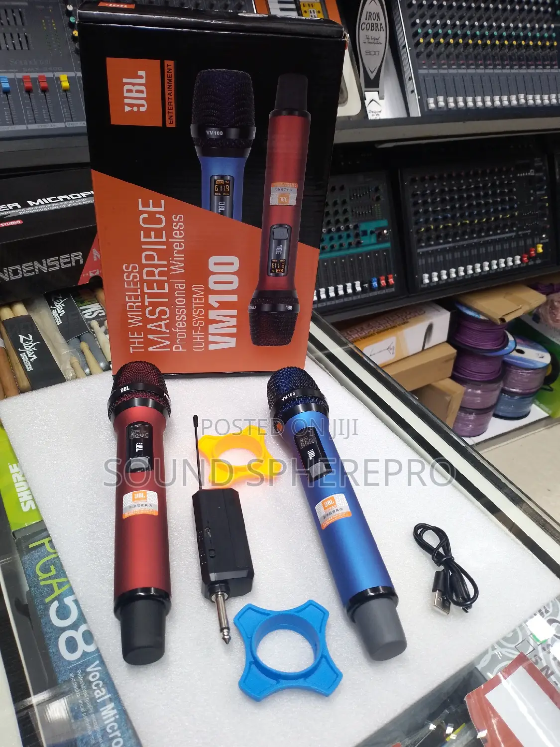 JBL VM100 2in1 Wireless Microphone