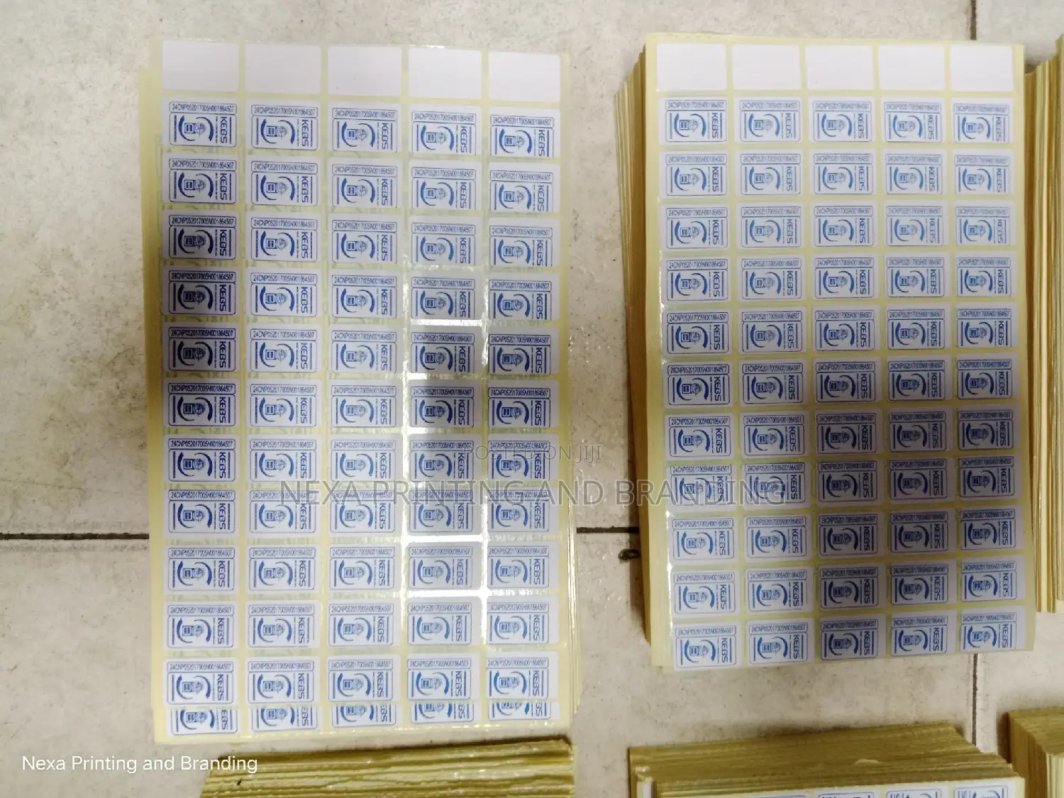 Peel and Stick Kebs Stickers