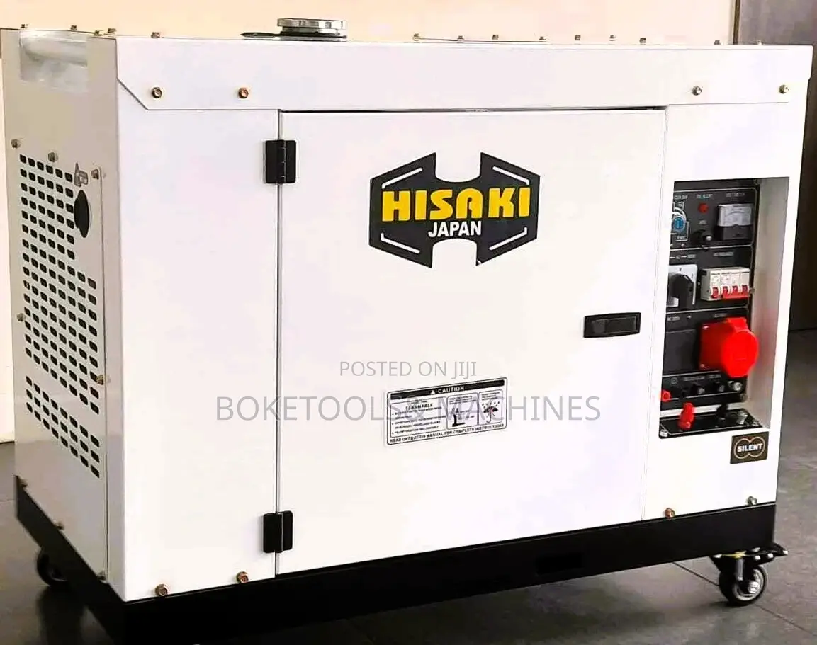 Hisaki Japan Diesel Generator 13.75kva DOUBLE SWITCH THREE