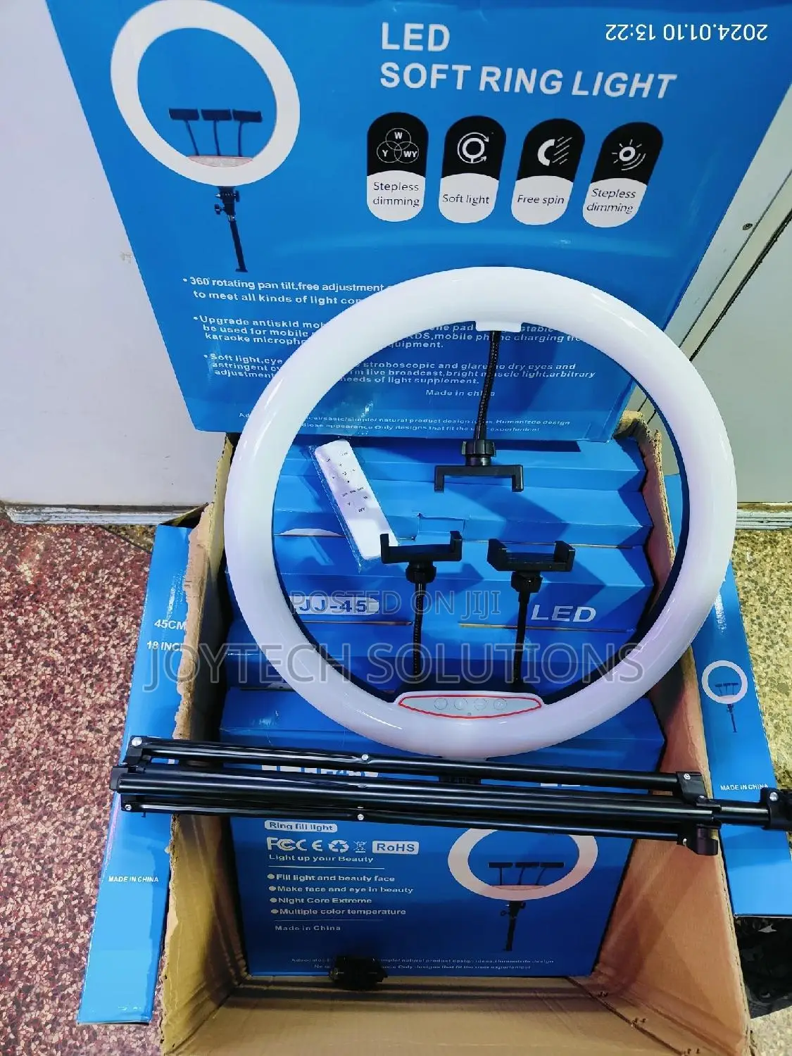 Business LJJ-45 High Power 18 Inch Full Kit Ring Light .