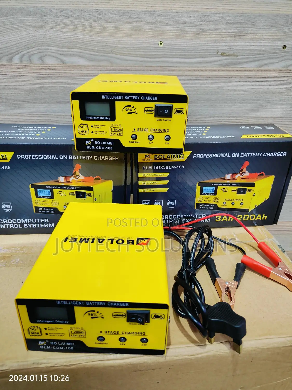 Auto BATTERY CHARGER Smart Microcomputer Charging Technolog
