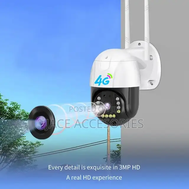 4G Solar CCTV Camera (Night Vision)