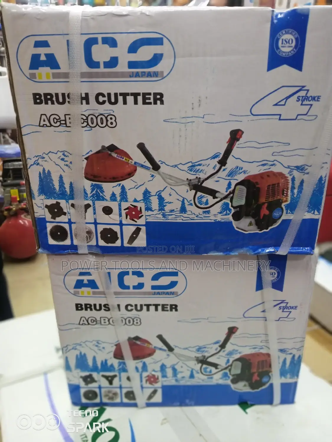 Aico Japan 4 Stroke Brush Cutter With 8 Blades