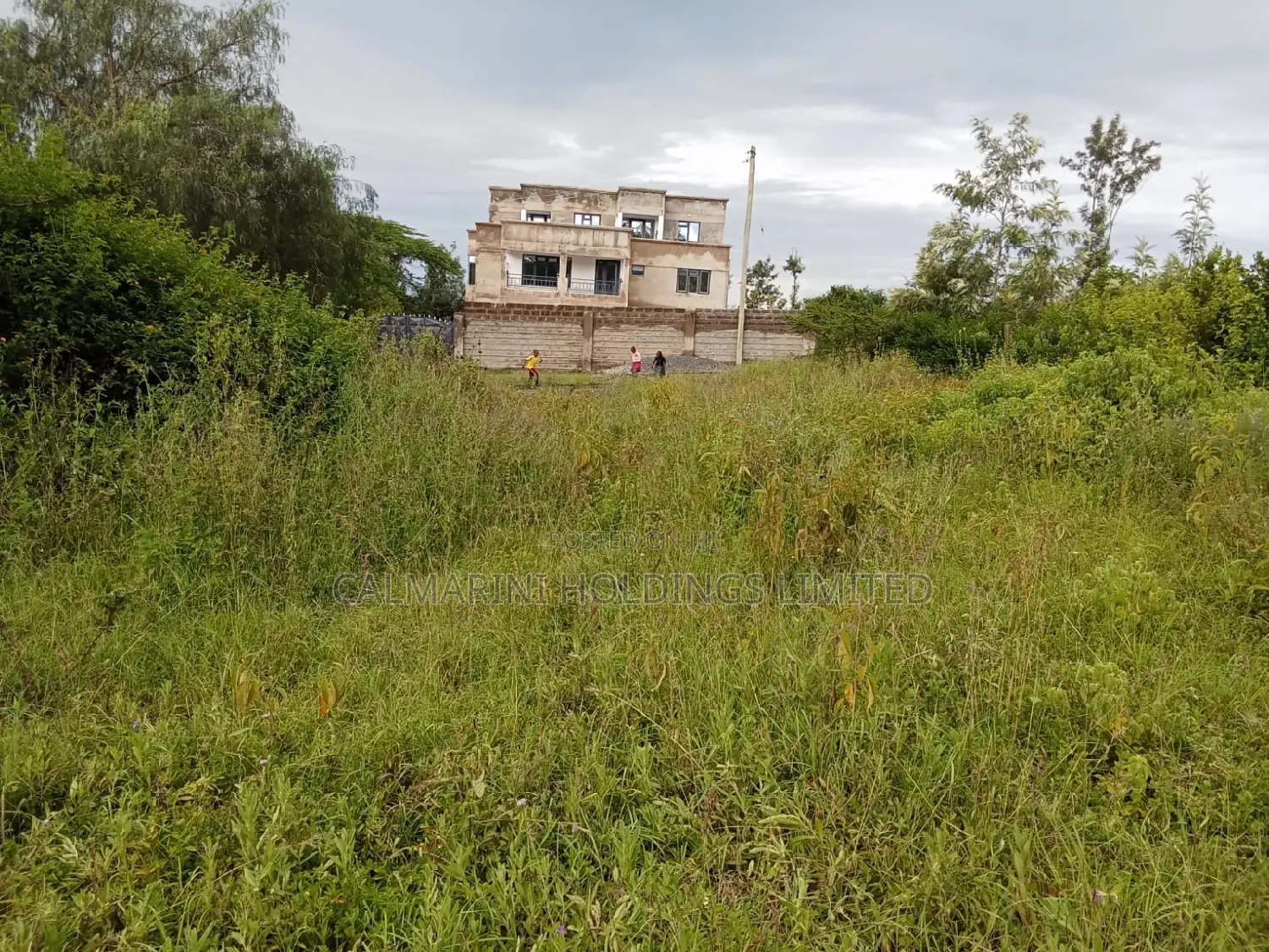 Distress 100 by 100 Plot 400 Metres of Tarmac in Kiserian