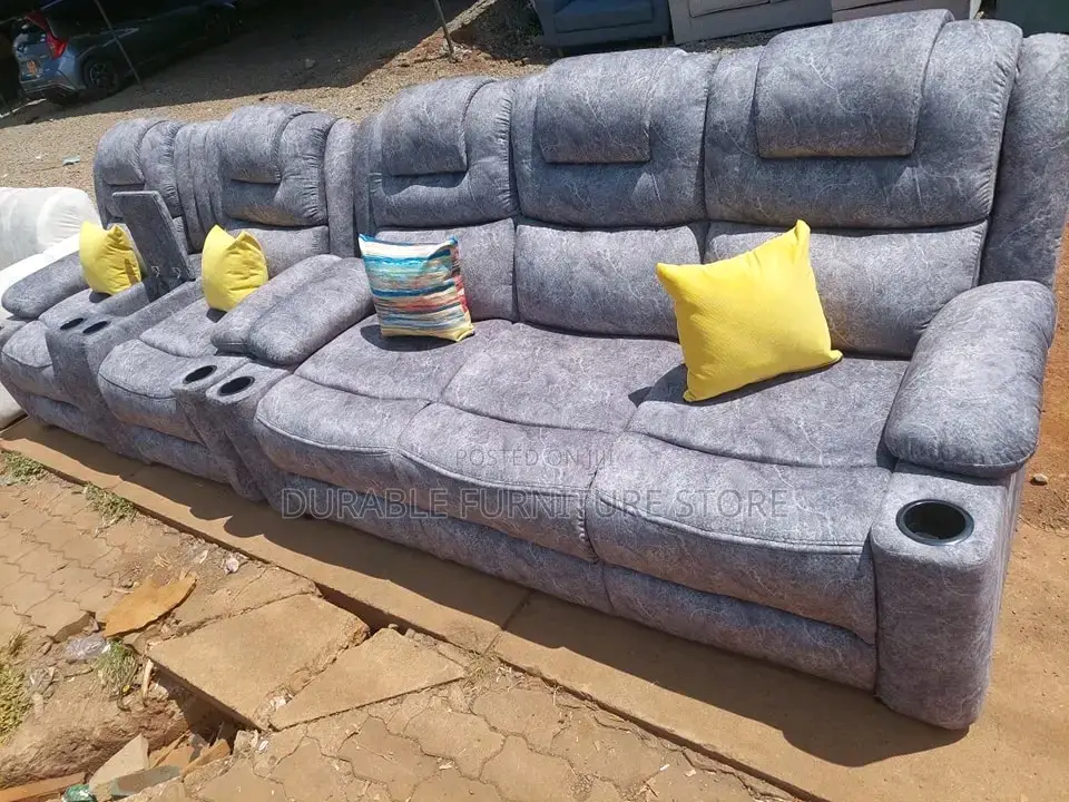 Semi Recliner Sofa 5 Seater