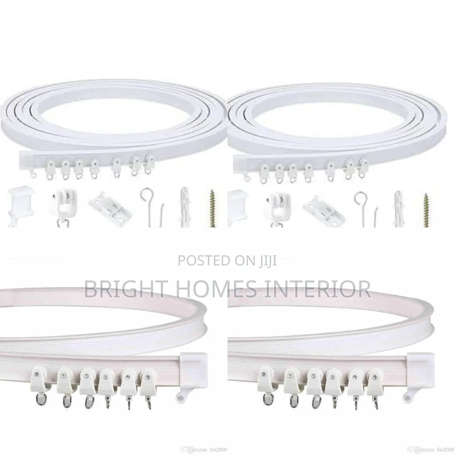 Bendable Curtain Rails Hospital Rails Mosquito Net Rails