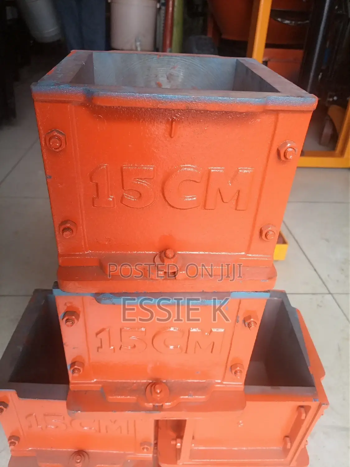 Cast Iron 150mm Concrete Cubes Moulds
