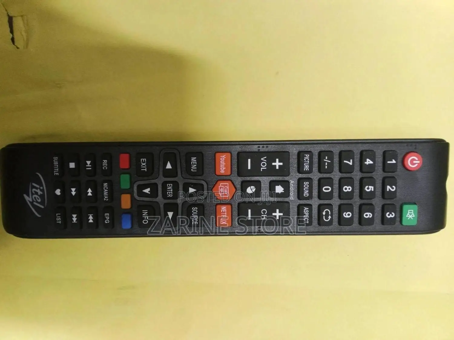 Itel Smart Tv Remote- Itel Tv Smart Remote