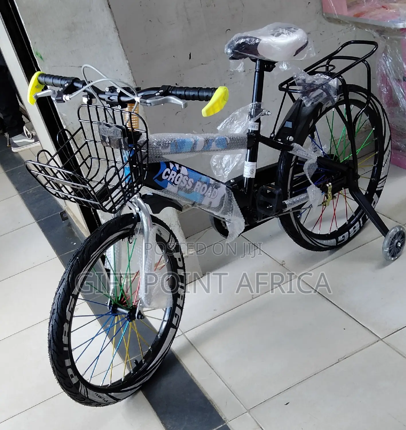 Size 20" Black Kids Bike